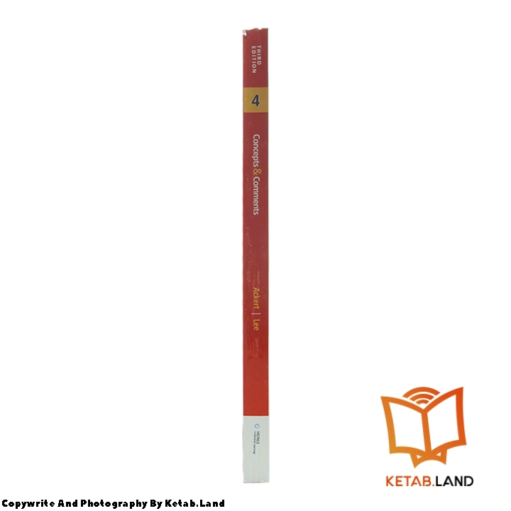 قیمت و خرید کتاب Concepts and Comments 3rd از کتاب لند - تصویر چهارم - تصویر شیرازه کتاب