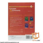 قیمت و خرید کتاب Concepts and Comments 3rd از کتاب لند - تصویر سوم - تصویر جلد پشت کتاب
