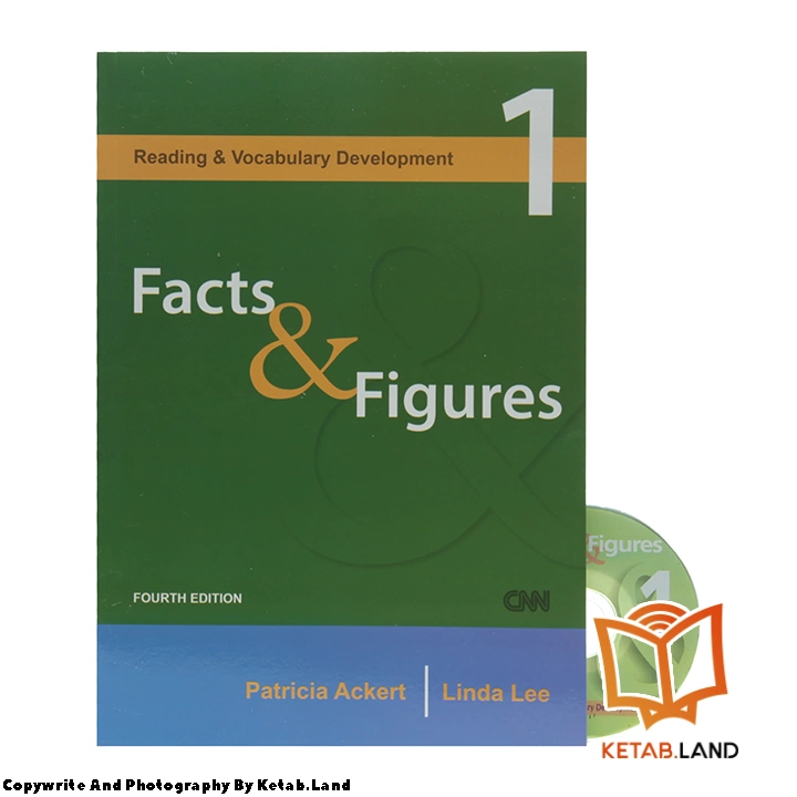 قیمت و خرید کتاب Facts and Figures 4th از کتاب لند - تصویر اصلی - تصویر جلد روی کتاب به همراه DVD