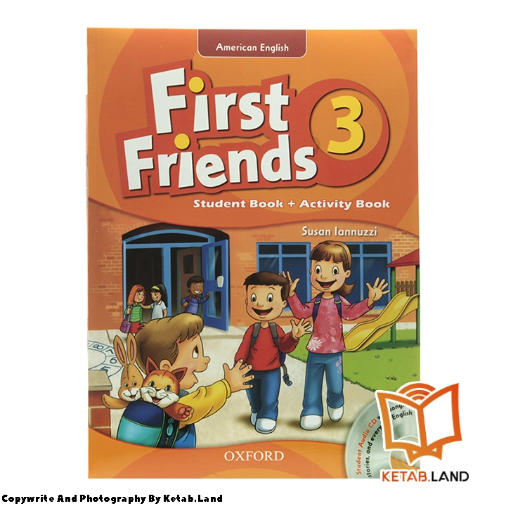 قیمت و خرید کتاب American First Friends 3 از کتاب لند - تصویر دوم - تصویر جلد روی کتاب