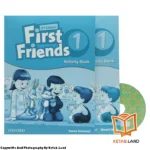 قیمت و خرید کتاب British First Friends 1 2nd از کتاب لند - تصویر چهارم - تصویر متعلقات همراه کتاب - کتاب کار، مت بوک و DVD