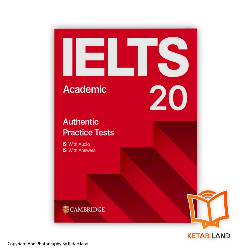 قیمت و خرید کتاب Cambridge IELTS 20 Academic از کتاب لند - تصویر اصلی - تصویر اول - تصویر جلد روی کتاب
