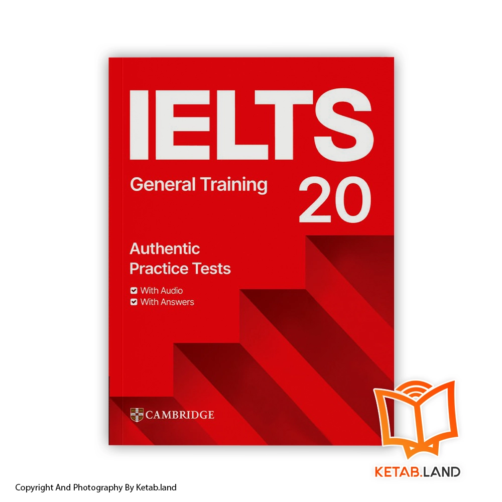 قیمت و خرید کتاب Cambridge IELTS 20 General از کتاب لند - تصویر اصلی - تصویر اول - تصویر جلد روی کتاب