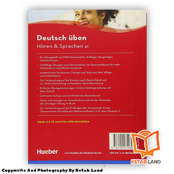 قیمت و خرید کتاب Horen Und Sprechen A1 - تصویر دوم - تصویر جلد پشت کتاب - جلد شومیز