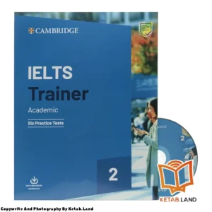 قیمت و خرید کتاب Cambridge IELTS Trainer 2 Academic از کتاب لند - تصویر اصلی - تصویر اول - تصویر جلد روی کتاب به همراه DVD