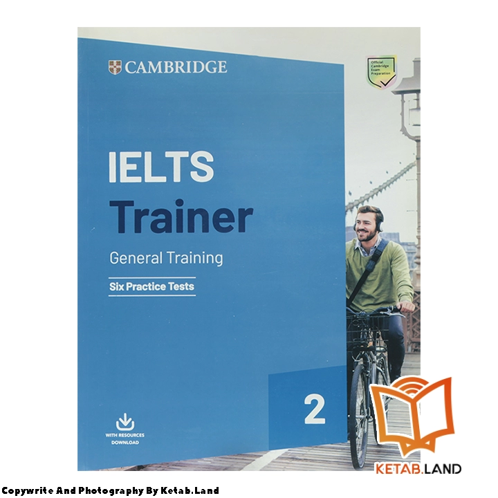 قیمت و خرید کتاب Cambridge IELTS Trainer 2 General از کتاب لند - تصویر دوم - تصویر جلد روی کتاب