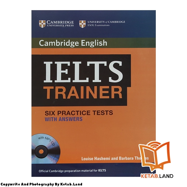 قیمت و خرید کتاب Cambridge IELTS Trainer از کتاب لند - تصویر دوم - تصویر جلد روی کتاب
