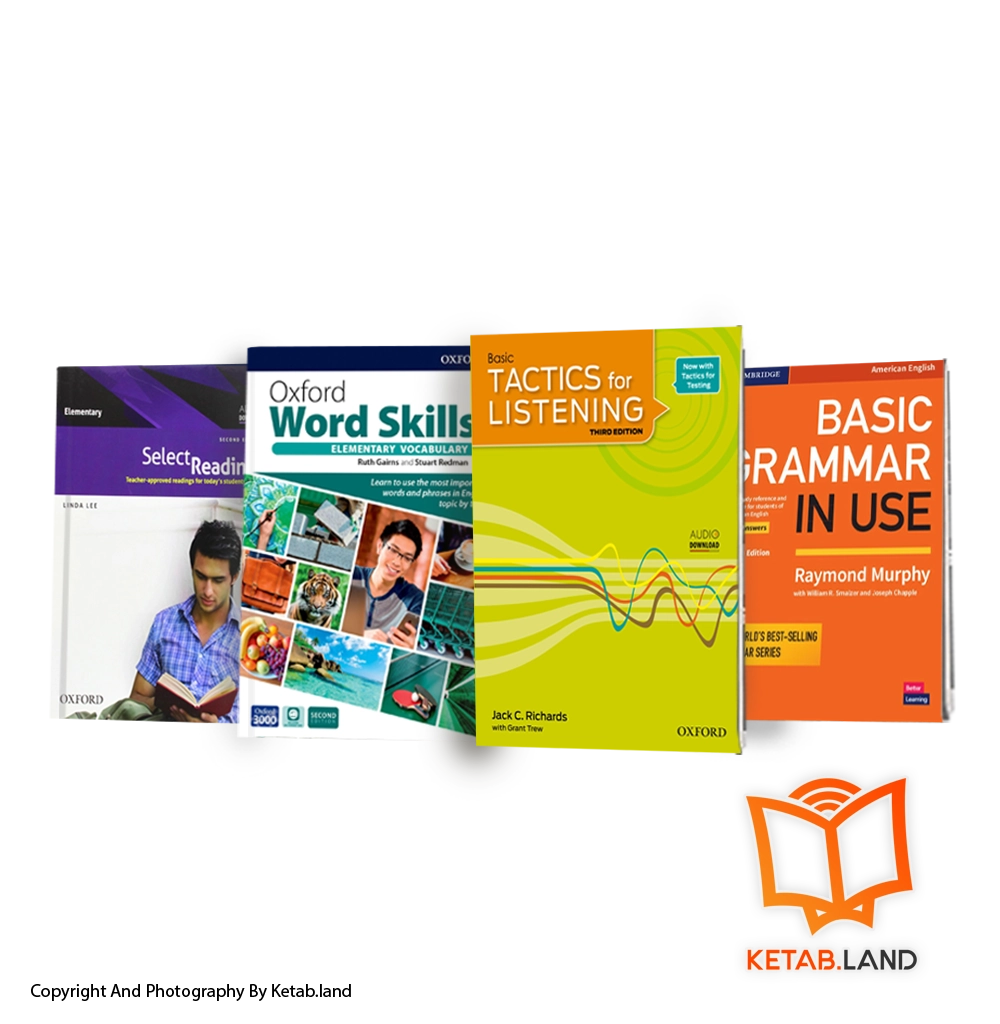 Elementary-Self-Study-Book-Pack-Main-Image-First-Image-Front-Image-of-Book پک خودخوان کتاب های سطح مبتدی - کتاب لند