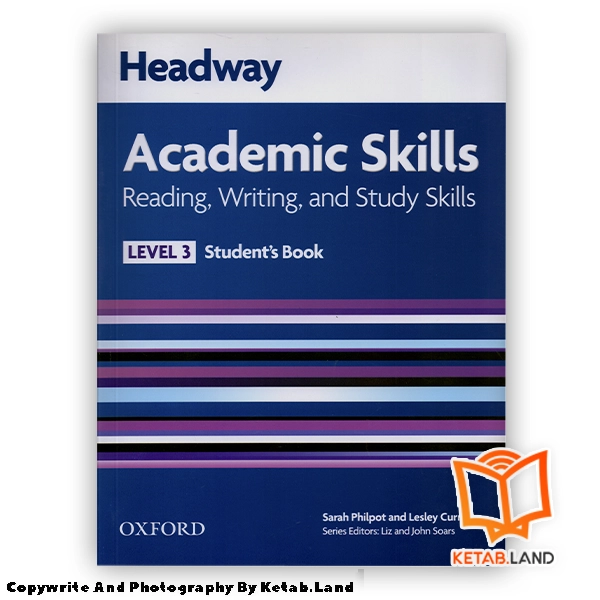 Headway Academic Skills 3 Reading and Writing Book - Main Image - First Image - Front Image of Book قیمت و خرید کتاب Headway Academic Skills 3 Reading and Writing از کتاب لند - تصویر اصلی - تصویر اول - تصویر جلد روی کتاب