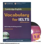 قیمت و خرید کتاب Intermediate Cambridge Vocabulary For IELTS از کتاب لند - تصویر اصلی - تصویر اول - تصویر جلد روی کتاب به همراه DVD