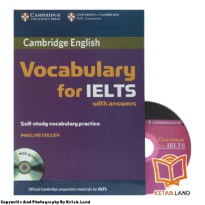 قیمت و خرید کتاب Intermediate Cambridge Vocabulary For IELTS از کتاب لند - تصویر اصلی - تصویر اول - تصویر جلد روی کتاب به همراه DVD