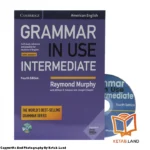 قیمت و خرید کتاب Intermediate Grammar in Use 4th از کتاب لند - تصویر اصلی - تصویر جلد روی کتاب به همراه DVD