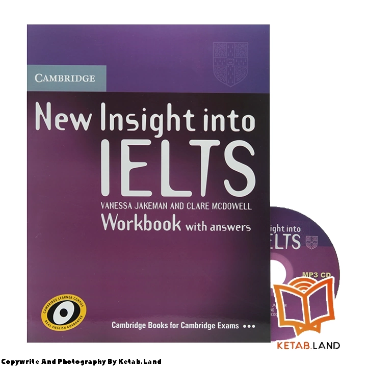 قیمت و خرید کتاب New Insight into IELTS از کتاب لند - تصویر چهارم - تصویر متعلقات همراه کتاب - کتاب کار و DVD