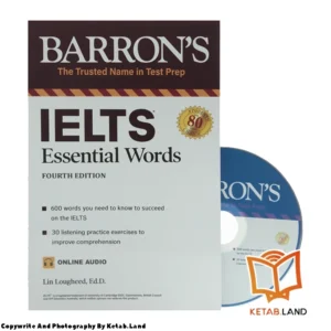 قیمت و خرید کتاب Essential Words For the IELTS 4th از کتاب لند - تصویر اصلی - تصویر جلد روی کتاب به همراه DVD