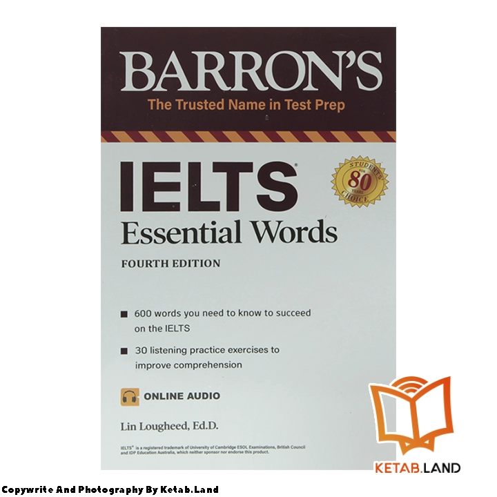 قیمت و خرید کتاب Essential Words For the IELTS 4th از کتاب لند - تصویر دوم - تصویر جلد روی کتاب