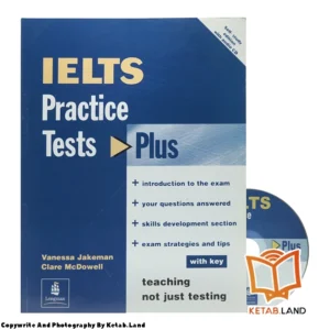 قیمت و خرید کتاب IELTS Practice Tests Plus 1 از کتاب لند - تصویر اصلی - تصویر اول - تصویر جلد روی کتاب به همراه DVD