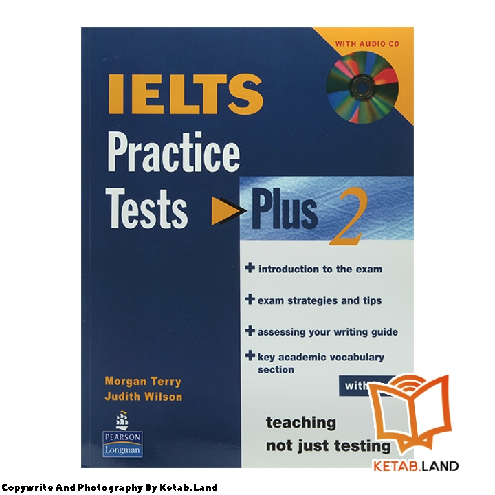 قیمت و خرید کتاب IELTS Practice Tests Plus 2 از کتاب لند - تصویر دوم - تصویر جلد روی کتاب