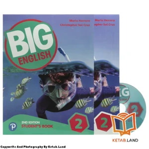 قیمت و خرید کتاب Big English 2 2nd از کتاب لند - تصویر اصلی - تصویر اول - تصویر جلد روی کتاب به همراه کتاب کار و DVD