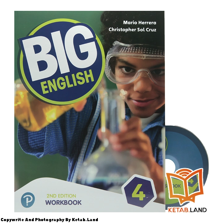 قیمت و خرید کتاب Big English 4 2nd از کتاب لند - تصویر چهارم - تصویر متعلقات همراه کتاب - کتاب کار و DVD