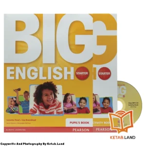 قیمت و خرید کتاب Big English Starter 2nd از کتاب لند - تصویر اصلی - تصویر اول - تصویر جلد روی کتاب به همراه کتاب کار و DVD