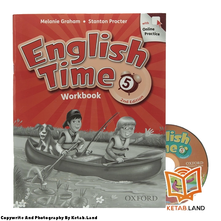 قیمت و خرید کتاب English Time 5 2nd از کتاب لند - تصویر چهارم - تصویر متعلقات همراه کتاب - کتاب کار و DVD
