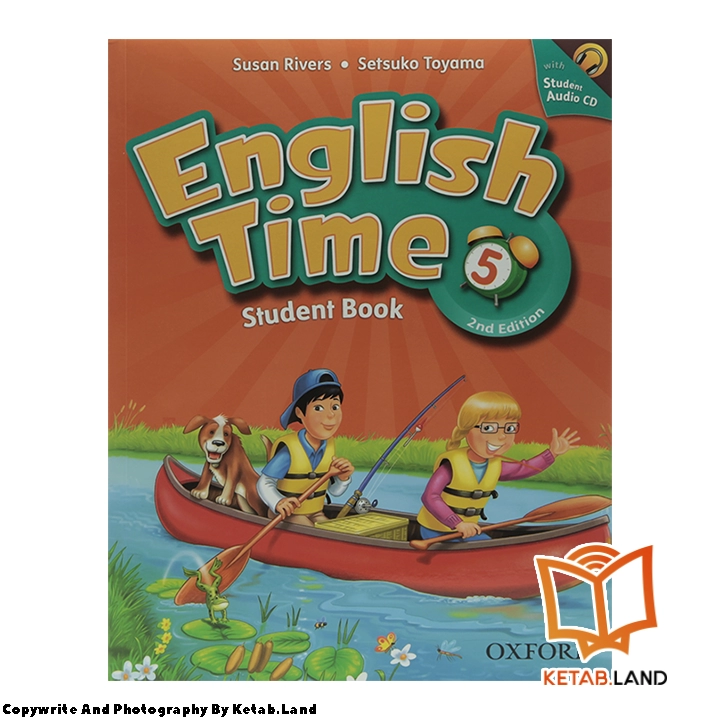 قیمت و خرید کتاب English Time 5 2nd از کتاب لند - تصویر دوم - تصویر جلد روی کتاب