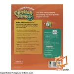 قیمت و خرید کتاب English Time 5 2nd از کتاب لند - تصویر سوم - تصویر جلد پشت کتاب