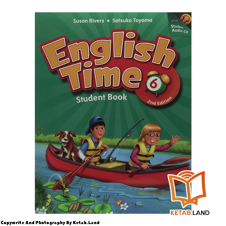 قیمت و خرید کتاب English Time 6 2nd از کتاب لند - تصویر دوم - تصویر جلد روی کتاب