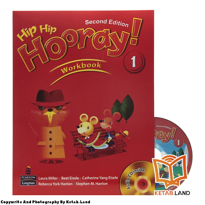 قیمت و خرید کتاب Hip Hip Hooray 1 2nd از کتاب لند - تصویر چهارم - تصویر متعلقات همراه کتاب - کتاب کار و DVD