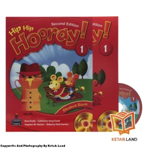 قیمت و خرید کتاب Hip Hip Hooray 1 2nd از کتاب لند - تصویر اصلی - تصویر اول - تصویر جلد روی کتاب به همراه کتاب کار و DVD