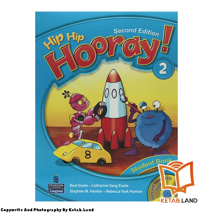 قیمت و خرید کتاب Hip Hip Hooray 2 2nd از کتاب لند - تصویر دوم - تصویر جلد روی کتاب