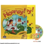 قیمت و خرید کتاب Hip Hip Hooray 3 2nd از کتاب لند - تصویر اصلی - تصویر اول - تصویر جلد روی کتاب به همراه کتاب کار و DVD