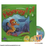 قیمت و خرید کتاب Hip Hip Hooray 4 2nd از کتاب لند - تصویر اصلی - تصویر اول - تصویر جلد روی کتاب به همراه کتاب کار و DVD