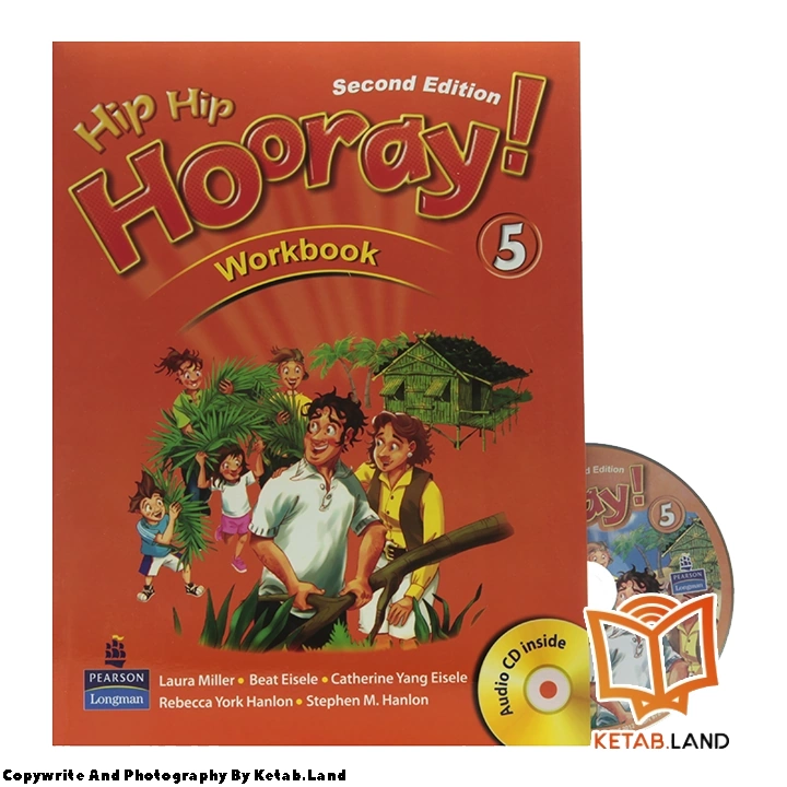 قیمت و خرید کتاب Hip Hip Hooray 5 2nd از کتاب لند - تصویر چهارم - تصویر متعلقات همراه کتاب - کتاب کار و DVD