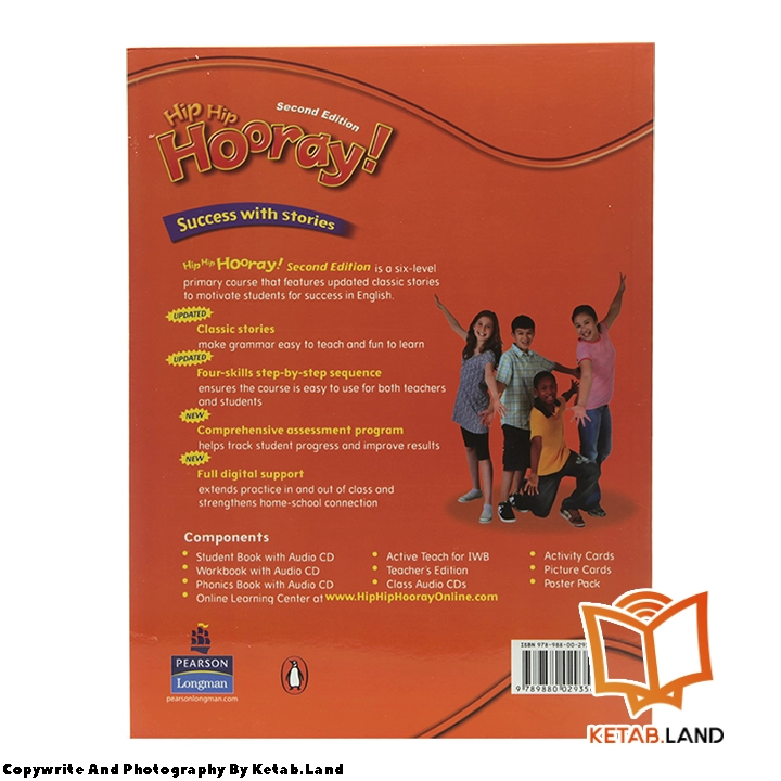 قیمت و خرید کتاب Hip Hip Hooray 5 2nd از کتاب لند - تصویر سوم - تصویر جلد پشت کتاب