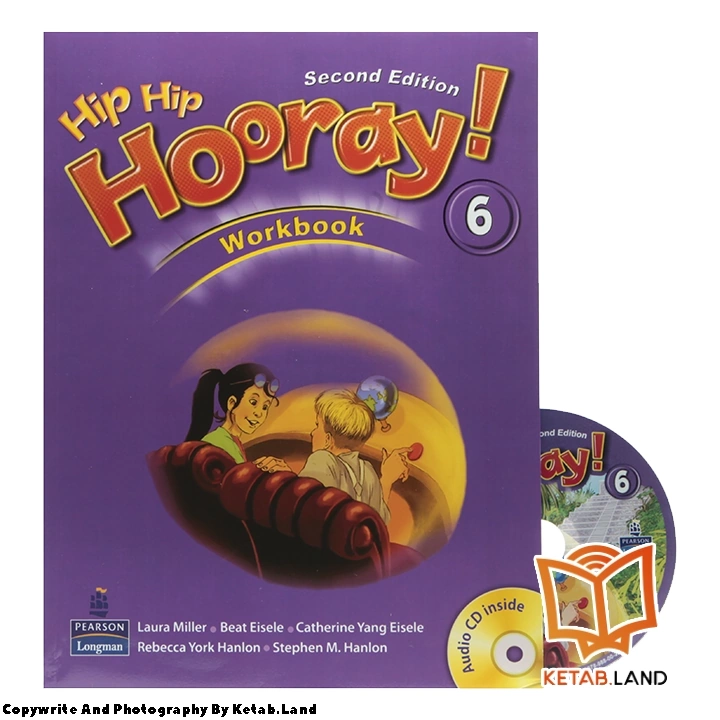 قیمت و خرید کتاب Hip Hip Hooray 6 2nd از کتاب لند - تصویر چهارم - تصویر متعلقات همراه کتاب - کتاب کار و DVD