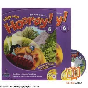 قیمت و خرید کتاب Hip Hip Hooray 6 2nd از کتاب لند - تصویر اصلی - تصویر اول - تصویر جلد روی کتاب به همراه کتاب کار و DVD