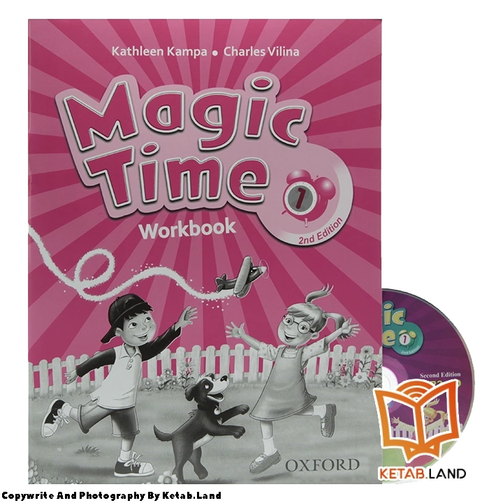 قیمت و خرید کتاب Magic Time 1 2nd از کتاب لند - تصویر چهارم - تصویر متعلقات همراه کتاب - کتاب کار و DVD