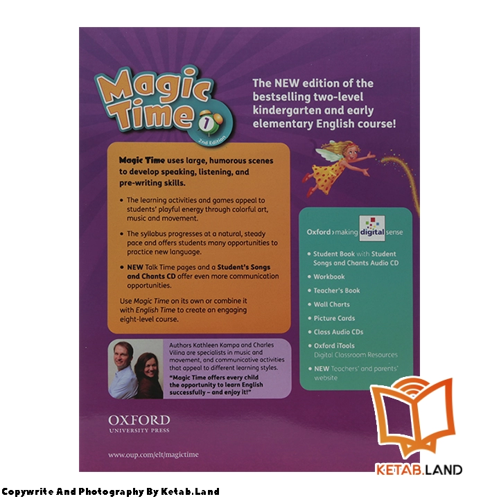 قیمت و خرید کتاب Magic Time 1 2nd از کتاب لند - تصویر سوم - تصویر جلد پشت کتاب