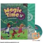 قیمت و خرید کتابMagic Time 2 2nd از کتاب لند - تصویر اصلی - تصویر اول - تصویر جلد روی کتاب به همراه کتاب کار و DVD