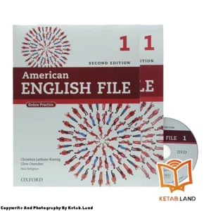 قیمت و خرید کتاب American English File 1 2nd از کتاب لند - تصویر اصلی - تصویر اول - تصویر جلد روی کتاب به همراه کتاب کار و DVD