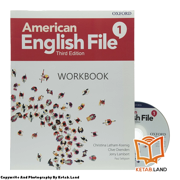 قیمت و خرید کتاب American English File 1 3rd از کتاب لند - تصویر چهارم - تصویر متعلقات همراه کتاب - کتاب کار و DVD