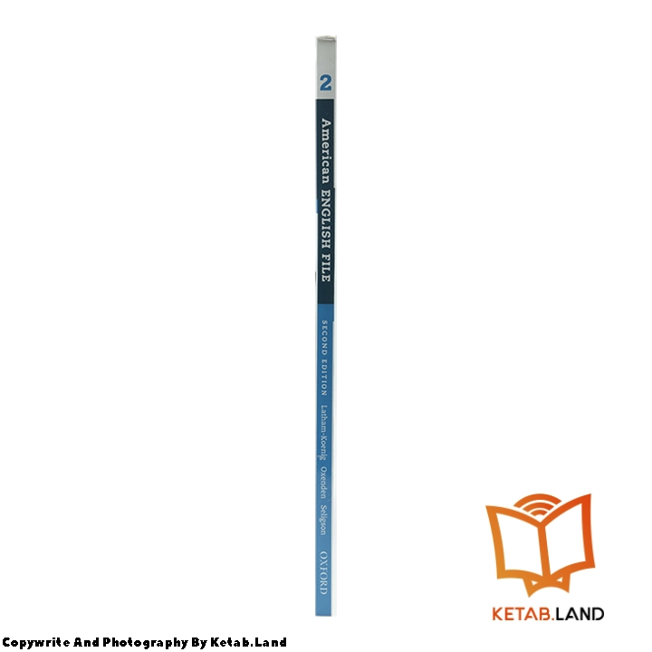 قیمت و خرید کتاب American English File 2 2nd از کتاب لند - تصویر پنجم - تصویر شیرازه کتاب