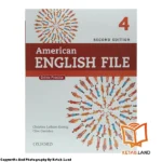 قیمت و خرید کتاب American English File 4 2nd از کتاب لند - تصویر دوم - تصویر جلد روی کتاب