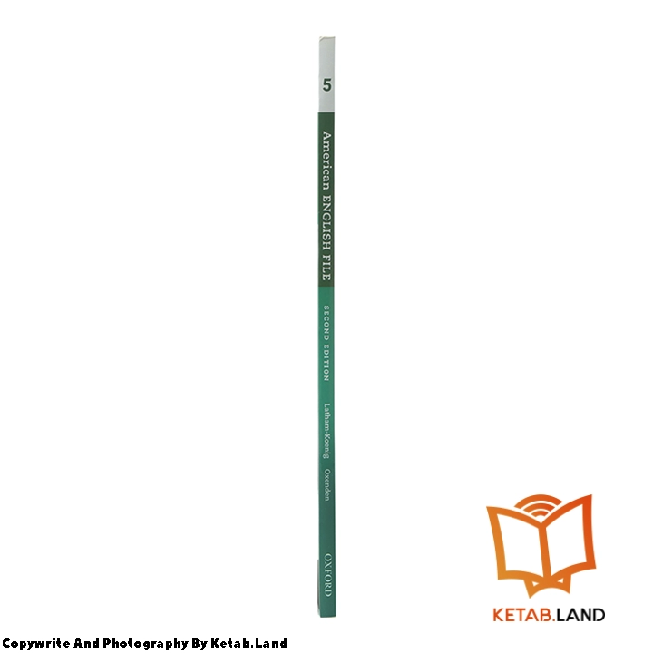 قیمت و خرید کتاب American English File 5 2nd از کتاب لند - تصویر پنجم - تصویر شیرازه کتاب