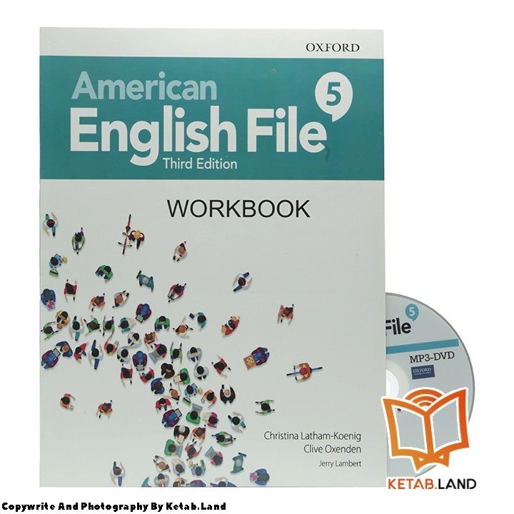قیمت و خرید کتاب American English File 5 3rd از کتاب لند - تصویر چهارم - تصویر متعلقات همراه کتاب - کتاب کار و DVD