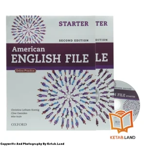 قیمت و خرید کتاب American English File Starter 2nd از کتاب لند - تصویر اصلی - تصویر اول - تصویر جلد روی کتاب به همراه کتاب کار و DVD