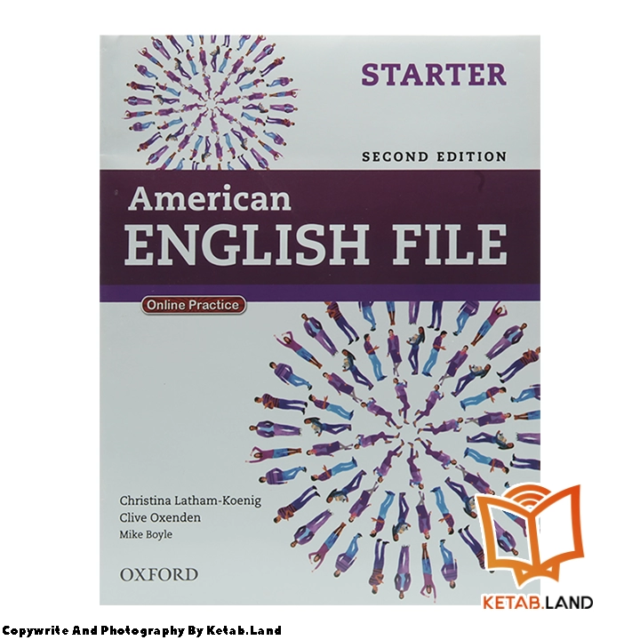قیمت و خرید کتاب American English File Starter 2nd Book از کتاب لند - تصویر دوم - تصویر جلد روی کتاب