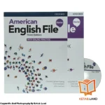 قیمت و خرید کتاب American English File Starter 3rd از کتاب لند - تصویر اصلی - تصویر اول - تصویر جلد روی کتاب به همراه کتاب کار و DVD