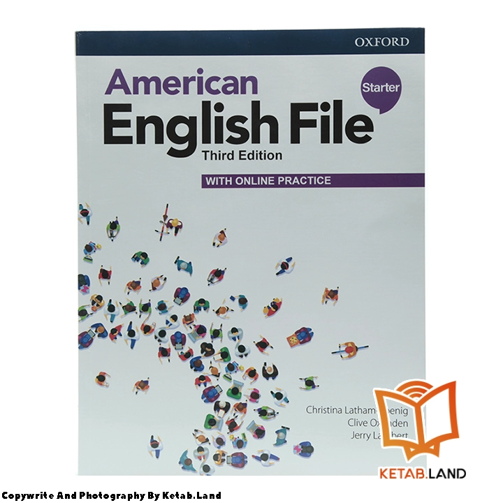 قیمت و خرید کتاب American English File Starter 3rd از کتاب لند - تصویر دوم - تصویر جلد روی کتاب